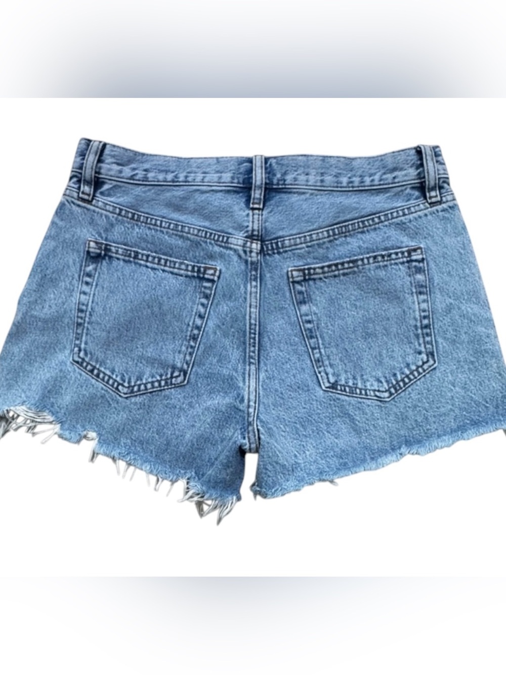 NEW! FRAME Denim Swindle Distressed Cutoff Shorts – Size 27 - Picture 2 of 6